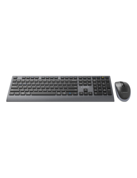 KEYBOARD +MOUSE WRL ENG/BK KBS-WPS-02 GEMBIRD