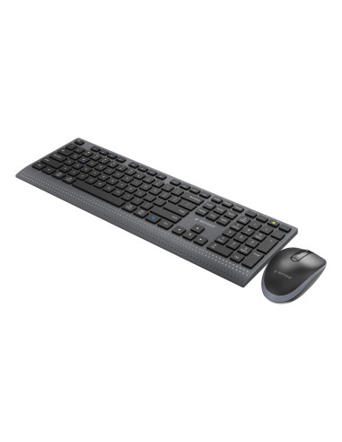 KEYBOARD +MOUSE WRL ENG/BK KBS-WPS-02 GEMBIRD