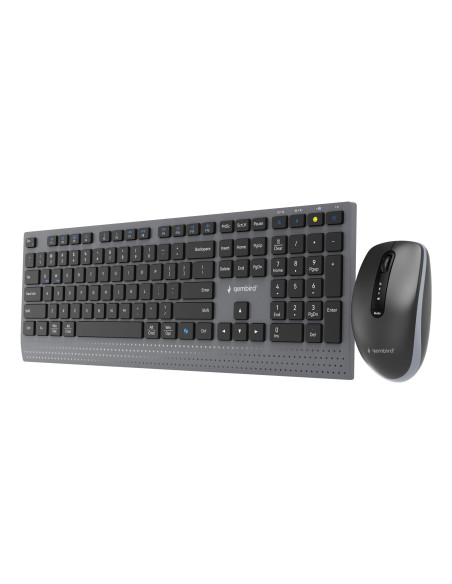 KEYBOARD +MOUSE WRL ENG/BK KBS-WPS-02 GEMBIRD