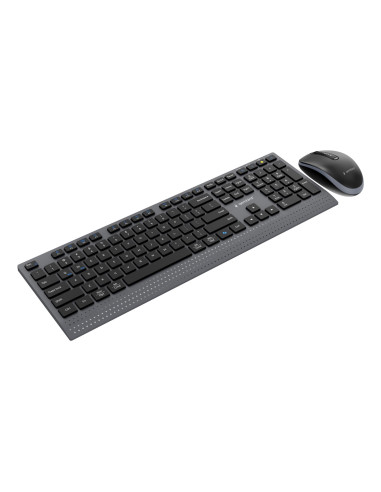 KEYBOARD +MOUSE WRL ENG/BK KBS-WPS-02 GEMBIRD