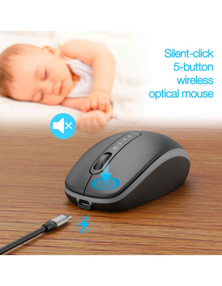 KEYBOARD +MOUSE WRL ENG/BK KBS-WPS-02 GEMBIRD