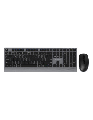 KEYBOARD +MOUSE WRL CYRILLIC/BK KBS-WPS-02-CYRL GEMBIRD