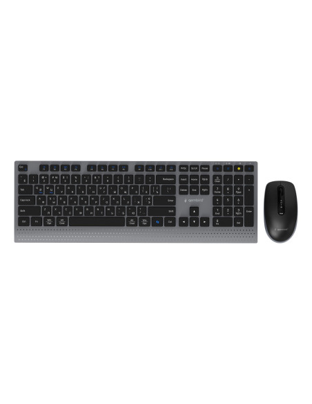 KEYBOARD +MOUSE WRL CYRILLIC/BK KBS-WPS-02-CYRL GEMBIRD