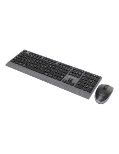 KEYBOARD +MOUSE WRL CYRILLIC/BK KBS-WPS-02-CYRL GEMBIRD