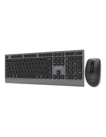 KEYBOARD +MOUSE WRL CYRILLIC/BK KBS-WPS-02-CYRL GEMBIRD