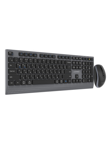KEYBOARD +MOUSE WRL CYRILLIC/BK KBS-WPS-02-CYRL GEMBIRD