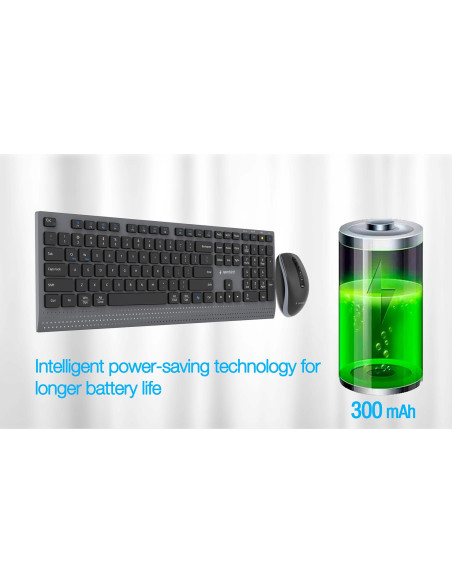 KEYBOARD +MOUSE WRL CYRILLIC/BK KBS-WPS-02-CYRL GEMBIRD