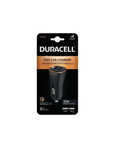 MOBILE CHARGER CAR USB/2P DR6010A DURACELL