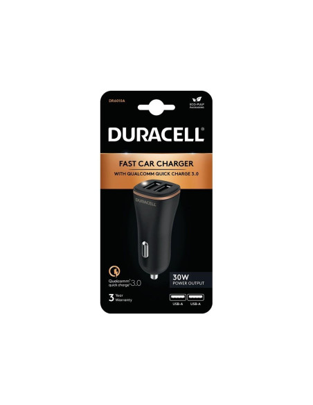 MOBILE CHARGER CAR USB/2P DR6010A DURACELL