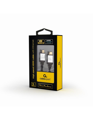 CABLE HDMI-HDMI 2M SELECT/PLUS CCB-HDMIL-2M GEMBIRD