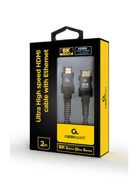 CABLE HDMI-HDMI 8K 2M SELECT/PLUS CCB-HDMI8K-2M GEMBIRD