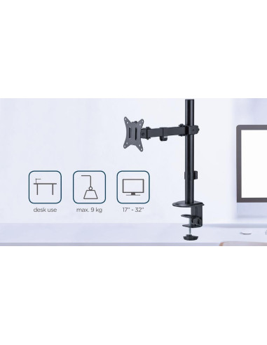 DISPLAY ACC MOUNTING ARM/17-32" MA-D1-03 GEMBIRD