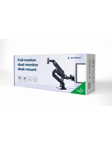 DISPLAY ACC MOUNTING ARM/17-35" MA-DA2-03 GEMBIRD