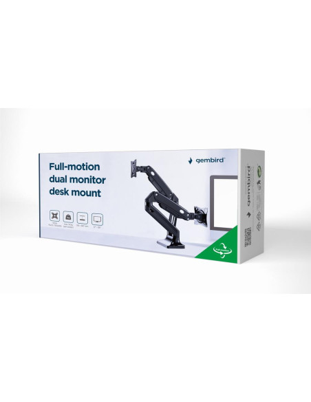 DISPLAY ACC MOUNTING ARM/17-35" MA-DA2-03 GEMBIRD