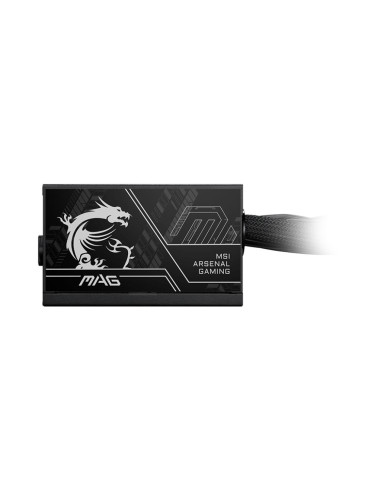 Power Supply, MSI, MAG A750BN PCIE5 II, ATX, PC, 100 - 240 V, 750 W, MAGA750BNPCIE5II
