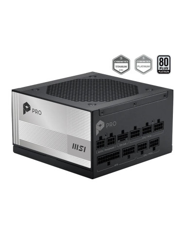 Power Supply, MSI, PRO A850PL PCIE5, ATX, PC, 100 - 240 V, 850 W, PROA850PLPCIE5