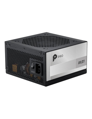 Power Supply, MSI, PRO A850PL PCIE5, ATX, PC, 100 - 240 V, 850 W, PROA850PLPCIE5