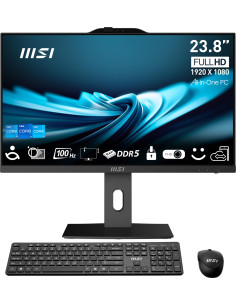 Monoblock PC, MSI, CPU Intel, Intel CoreT i5, i5-14400, RAM 16 GB, DDR5-SDRAM, Screen 23.8 ", 1920 x 1080 pixels, Storage 512 G