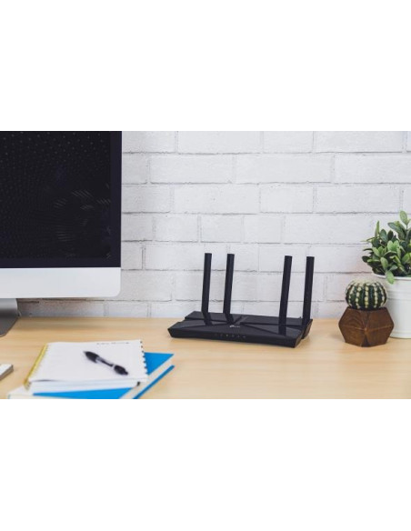 Wireless Router, TP-LINK, Router, 1500 Mbps, 1 WAN, 4x10/100/1000M, Number of antennas 4, ARCHERAX1500
