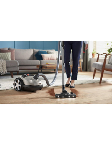Vacuum Cleaner, PHILIPS, Cordless, 900 Watts, Capacity 4 l, Noise 75 dB, Black / Grey, Weight 5.3 kg, XD8152/12