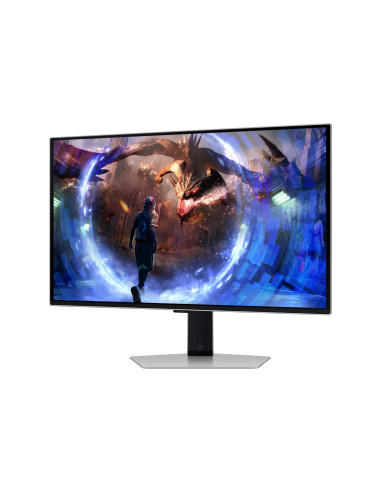 Monitor, SAMSUNG, 27 ", 2560 x 1440 pixels, Quad HD, Native aspect ratio 16:9, OLED, Flat, LS27DG602SUXEN