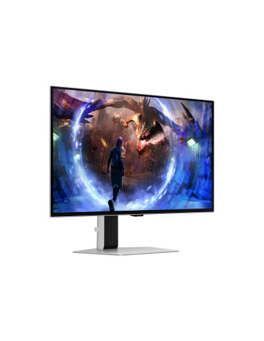 Monitor, SAMSUNG, 27 ", 2560 x 1440 pixels, Quad HD, Native aspect ratio 16:9, OLED, Flat, LS27DG602SUXEN