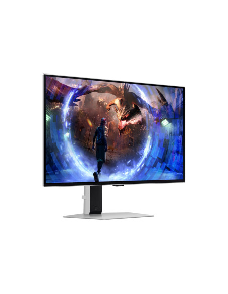 Monitor, SAMSUNG, 27 ", 2560 x 1440 pixels, Quad HD, Native aspect ratio 16:9, OLED, Flat, LS27DG602SUXEN