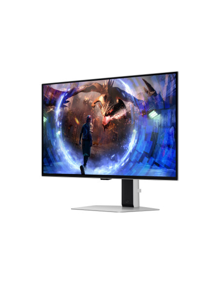 Monitor, SAMSUNG, 27 ", 2560 x 1440 pixels, Quad HD, Native aspect ratio 16:9, OLED, Flat, LS27DG602SUXEN