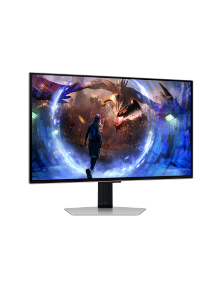 Monitor, SAMSUNG, 27 ", 2560 x 1440 pixels, Quad HD, Native aspect ratio 16:9, OLED, Flat, LS27DG602SUXEN