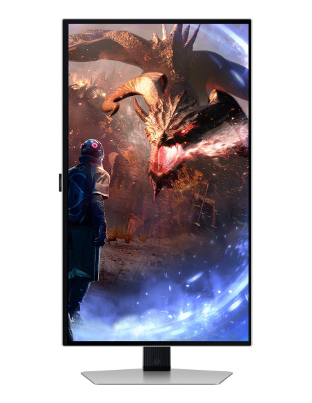 Monitor, SAMSUNG, 27 ", 2560 x 1440 pixels, Quad HD, Native aspect ratio 16:9, OLED, Flat, LS27DG602SUXEN