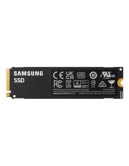 SSD, SAMSUNG, 1 TB, M.2, PCI Express 4.0, NVMe Yes, Write speed 6450 MB/s, Read speed 7150 MB/s, MTBF 1500000 h, Box, MZ-V9V1T0