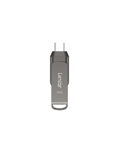 MEMORY DRIVE FLASH USB3.1 64GB/D400 LJDD400064G-BNQNG LEXAR