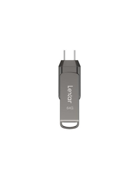 MEMORY DRIVE FLASH USB3.1 64GB/D400 LJDD400064G-BNQNG LEXAR