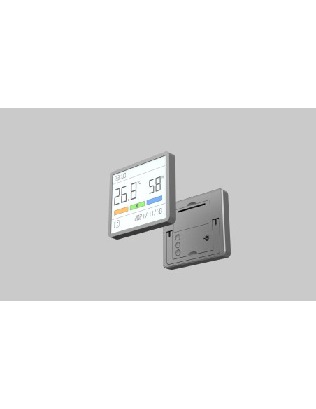 HYGROMETER/THERMOMETER/CLOCK/MTHM01 MOVA
