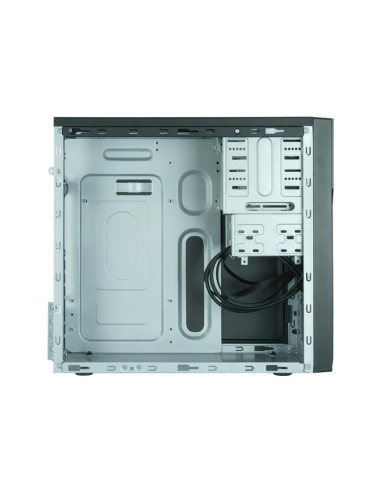 Case, CHIEFTEC, micro ATX, Black, Tower, PC, Chieftec HO-12B-OP Black, HO-12B-OP