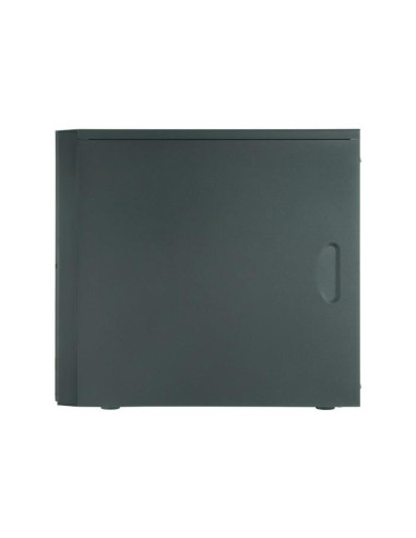 Case, CHIEFTEC, micro ATX, Black, Tower, PC, Chieftec HO-12B-OP Black, HO-12B-OP