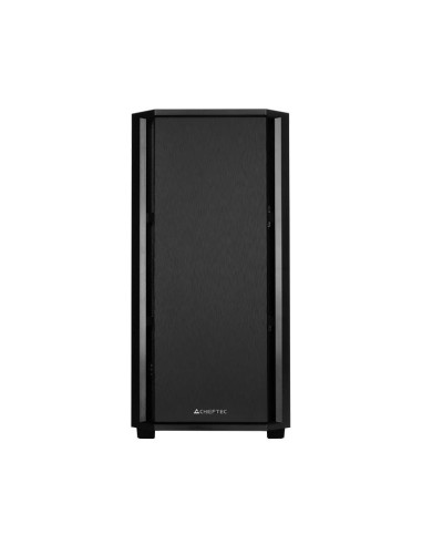 Case, CHIEFTEC, Pro mini, MidiTower, MicroATX, MiniITX, Colour Black, AZ-01B-OP