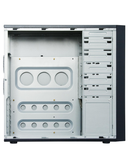 Case, CHIEFTEC, CQ-01B-U3-OP, MidiTower, ATX, MicroATX, Colour Black, CQ-01B-U3-OP