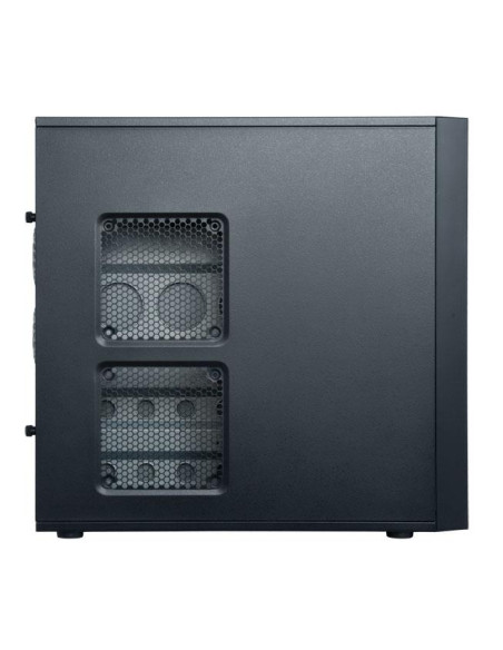 Case, CHIEFTEC, CQ-01B-U3-OP, MidiTower, ATX, MicroATX, Colour Black, CQ-01B-U3-OP
