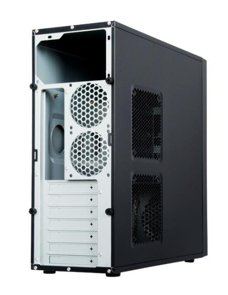 Case, CHIEFTEC, CQ-01B-U3-OP, MidiTower, ATX, MicroATX, Colour Black, CQ-01B-U3-OP