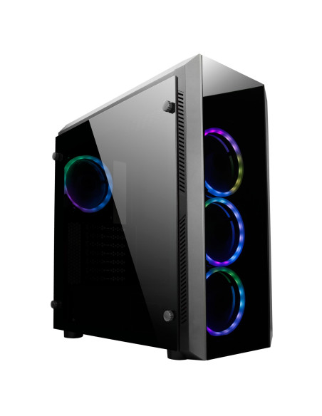 Case, CHIEFTEC, SCORPION II, MidiTower, Not included, ATX, MicroATX, MiniITX, Colour Black, GL-02B-OP