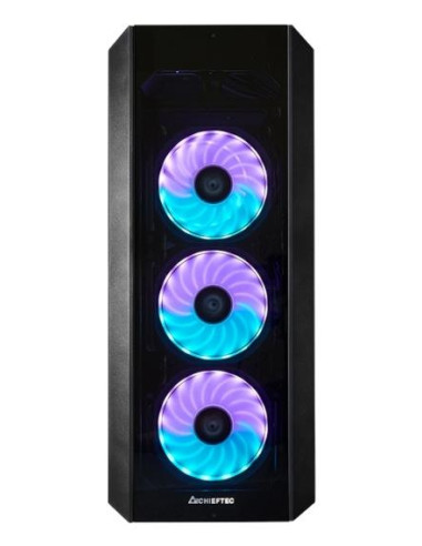 Case, CHIEFTEC, ATX/micro ATX/Mini-ATX, Black, Midi Tower, PC, GL-03B-UC-OP