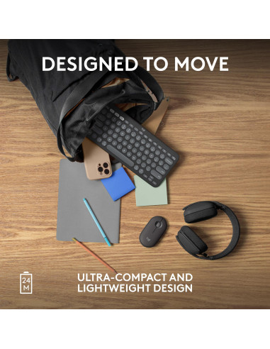 MOUSE USB OPTICAL WRL M350S/BLACK 910-007015 LOGITECH