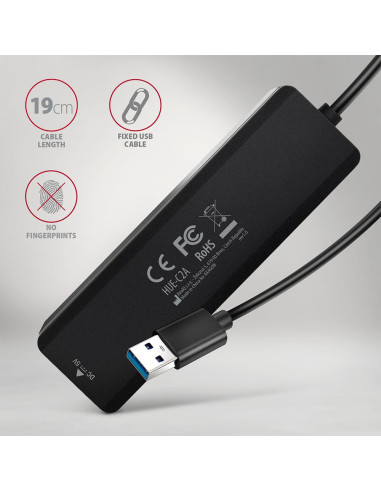 I/O HUB USB TRAVEL/0.19M HUE-C2A AXAGON