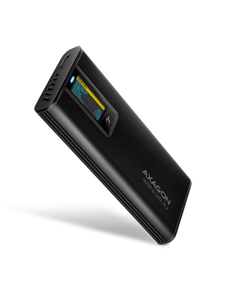 SSD ACC ENCLOSURE M.2 NVME/SATA USB-C EEM2-SD2B AXAGON