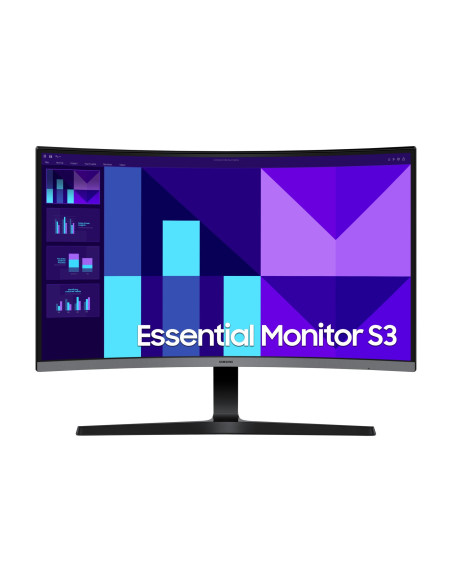 LCD Monitor, SAMSUNG, LS27D390GAUXEN, 27", Business/Curved, Tilt, Matte, Panel VA, 1920x1080, 16:9, 100Hz, 4 ms, LS27D390GAUXEN