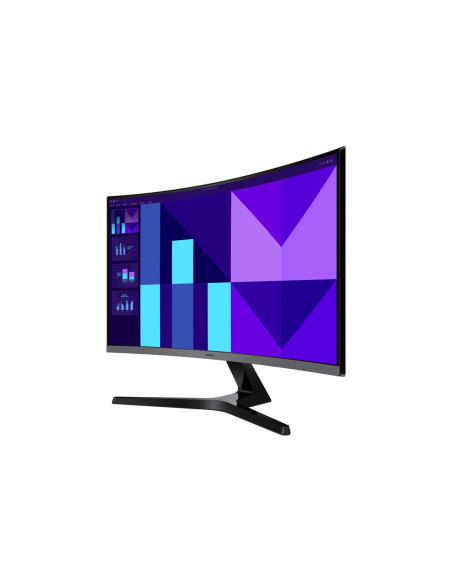 LCD Monitor, SAMSUNG, LS27D390GAUXEN, 27", Business/Curved, Tilt, Matte, Panel VA, 1920x1080, 16:9, 100Hz, 4 ms, LS27D390GAUXEN