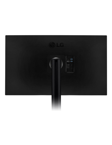 LCD Monitor, LG, 31.5", Panel IPS, 3840x2160, 16:9, 60Hz, 5 ms, Speakers, Swivel, Pivot, Height adjustable, Tilt, Colour Black,