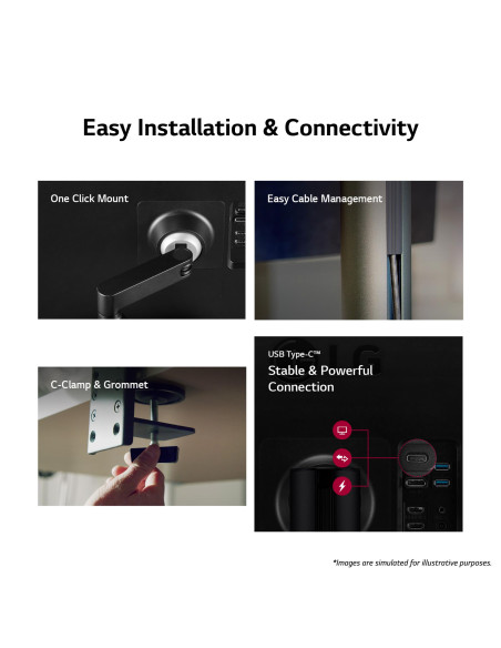 LCD Monitor, LG, 31.5", Panel IPS, 3840x2160, 16:9, 60Hz, 5 ms, Speakers, Swivel, Pivot, Height adjustable, Tilt, Colour Black,