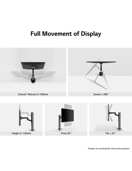 LCD Monitor, LG, 31.5", Panel IPS, 3840x2160, 16:9, 60Hz, 5 ms, Speakers, Swivel, Pivot, Height adjustable, Tilt, Colour Black,